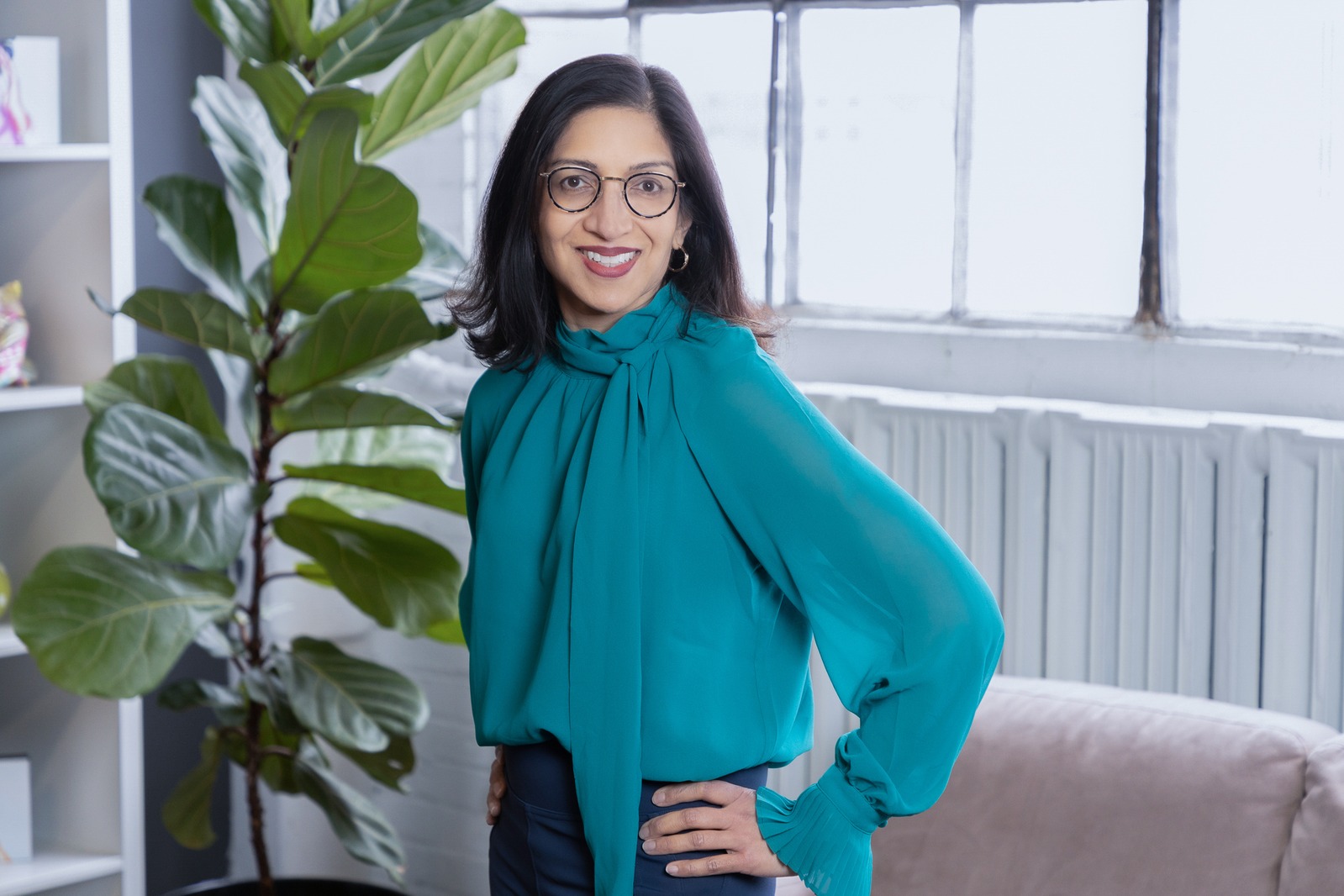 Dr. Anupama Mohanram speaking